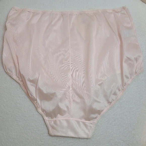 VTG Christian Dior Silky Sheer Nylon Full Cut Granny Brief Panty Size Lg - Picture 4 of 7